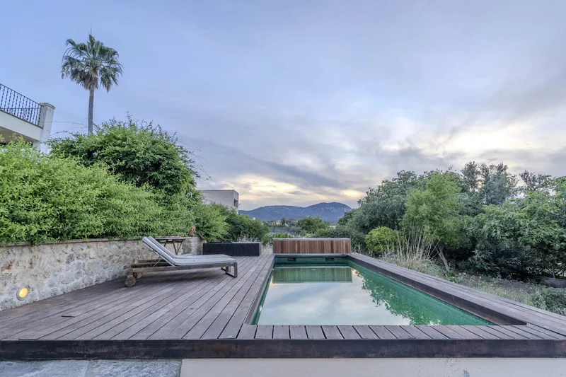Garden apartment with charm, style and mountain views and pool in Establiments, Palma de Mallorca — photo 11