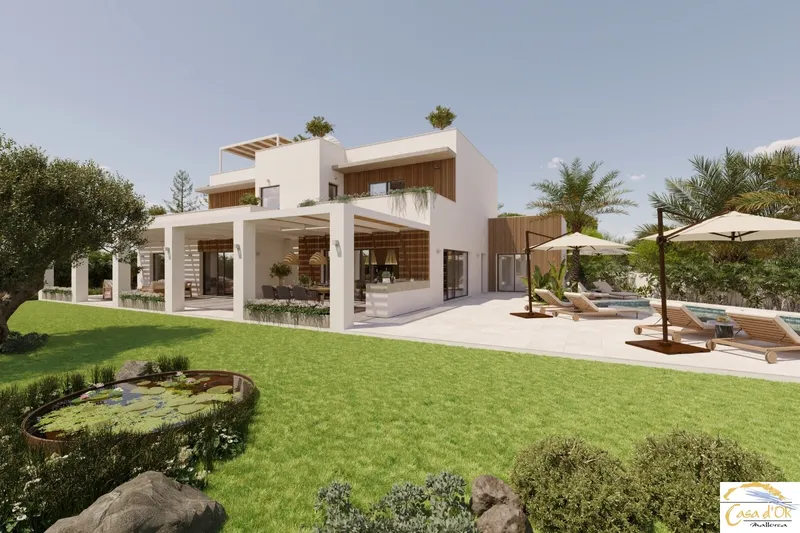 Mediterranean design villa with sea views in a privileged location in Cala Murada — photo 2