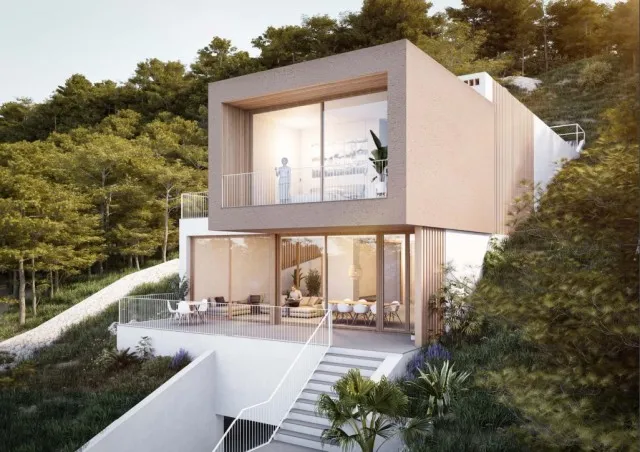 Exceptional plot with building license for sale in Puerto Pollensa, north Mallorca — photo 6