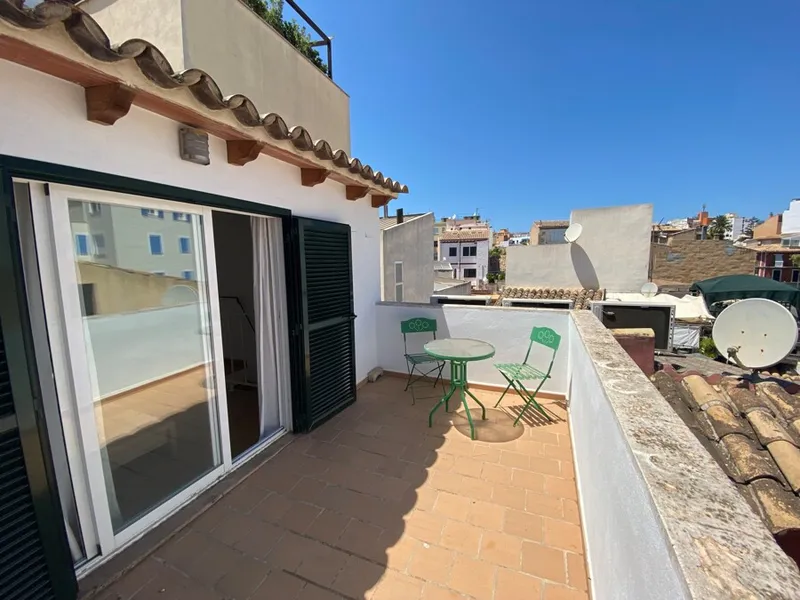 Unique Top Floor Duplex Apartment with Terrace in Santa Catalina — photo 1