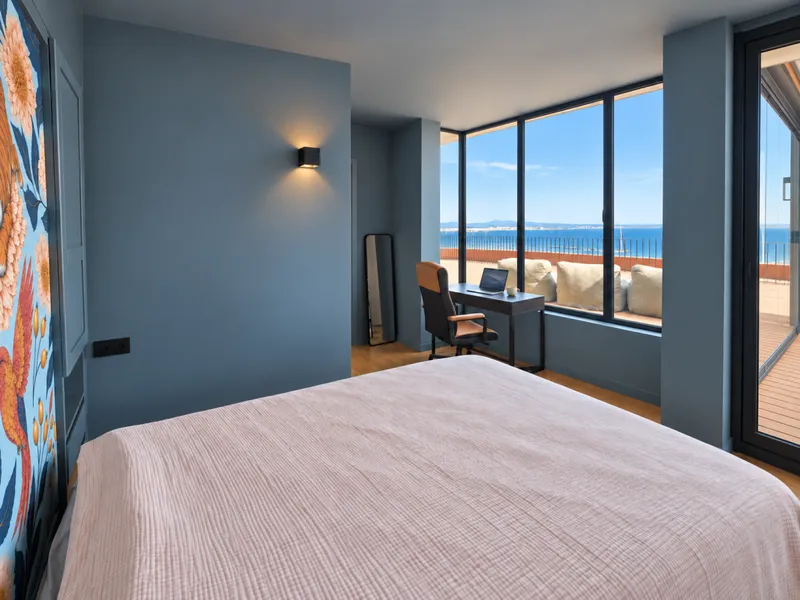 Ref 2122; Spectacular penthouse with private terrace in Palma, El Terreno, for rent — photo 10