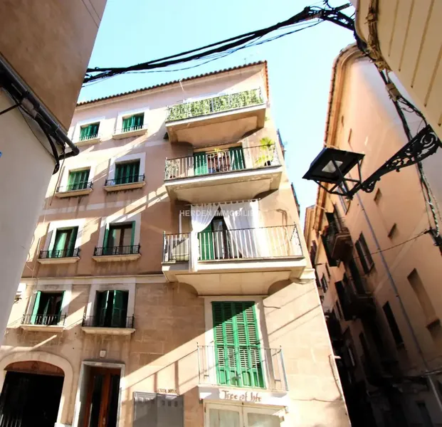 Herden Immobilien Mallorca sells exclusively a beautiful, bright and spacious apartment in the old town, directly at La Lonja in a prime location — photo 1