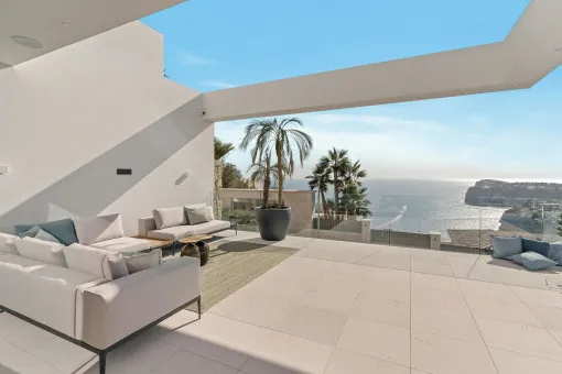 Puerto Andratx, Elegant designer chalet with fantastic sea views in Cala Llamp — photo 10