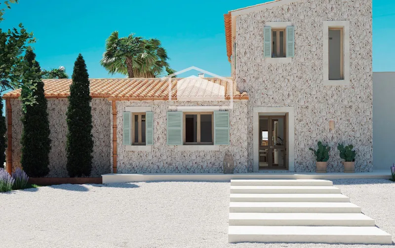 Rustic plot with house structure in Ca's Perets - Ses Salines — photo 3