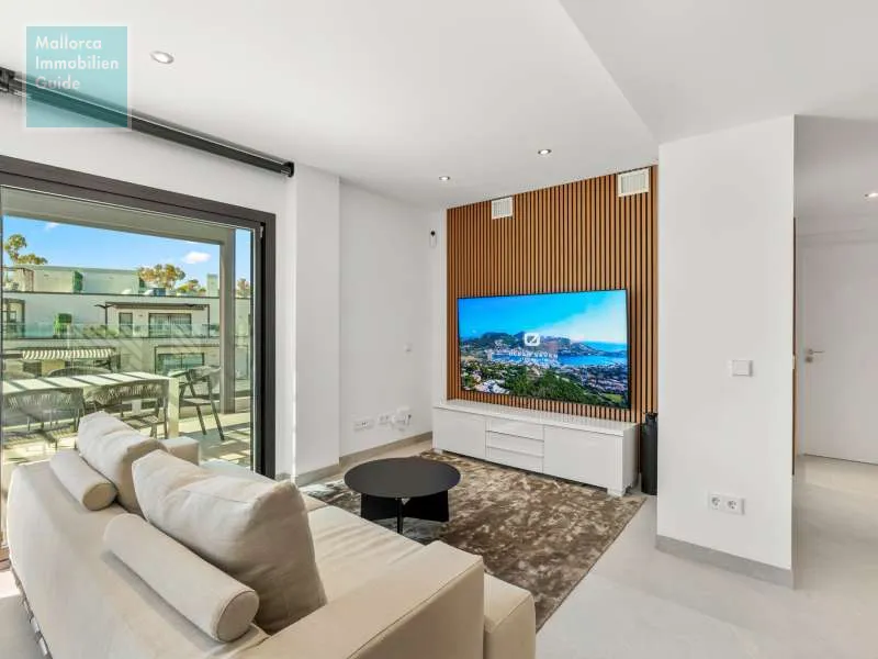 Santa Ponsa, luxurious penthouse with private rooftop pool — photo 5