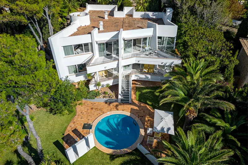Villa in Santa Ponsa - Exclusive location with sea views and views of the Malgrats Islands — photo 2