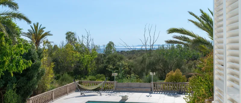 Finca in Son Gual with panoramic views and privacy — photo 1