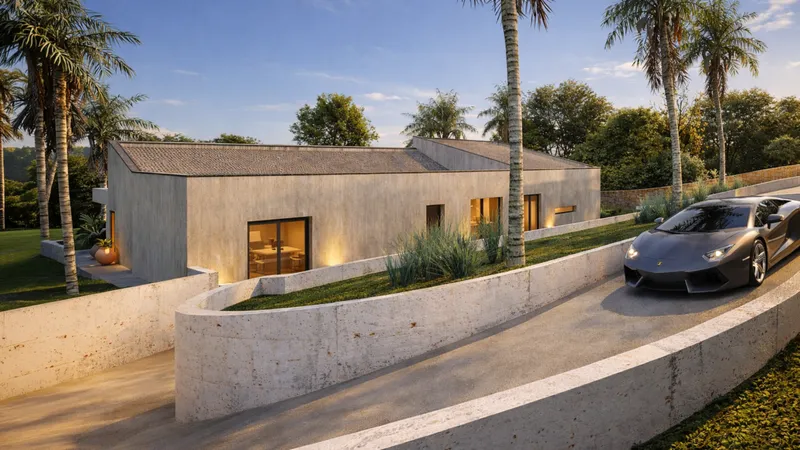 Modernist villa project with building license in Son Gual near Palma — photo 4