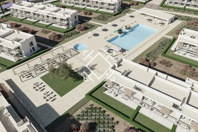Brand new penthouse for sale with direct access to the roof terrace in Es Trenc, Mallorca — photo 1