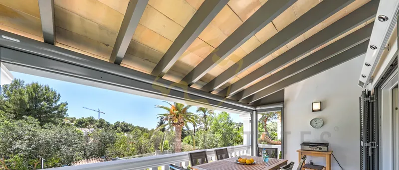Modern Mediterranean villa in Santa Ponsa with garden and large pool — photo 1