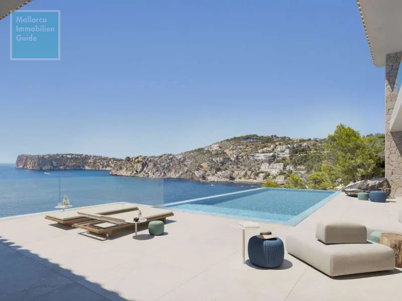 New villa with sea views and guest apartment in Cala Llamp — photo 3