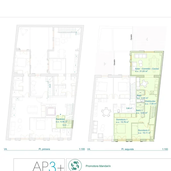 Duplex with garage in the center of Muro — photo 8