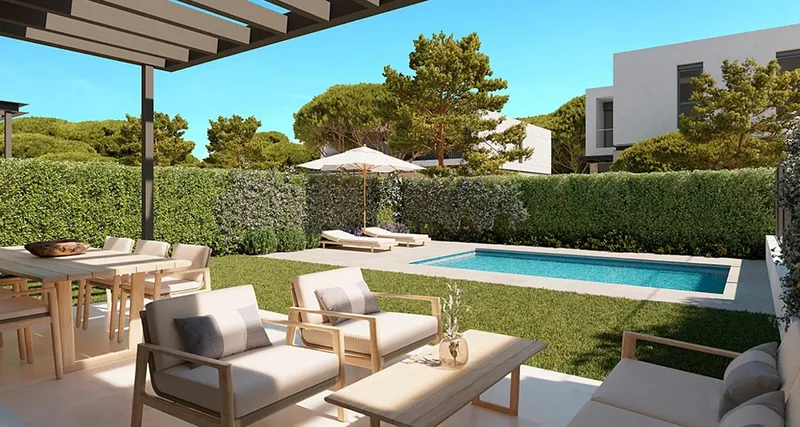 New semi-detached house with pool for sale in Puig de Ros — photo 2