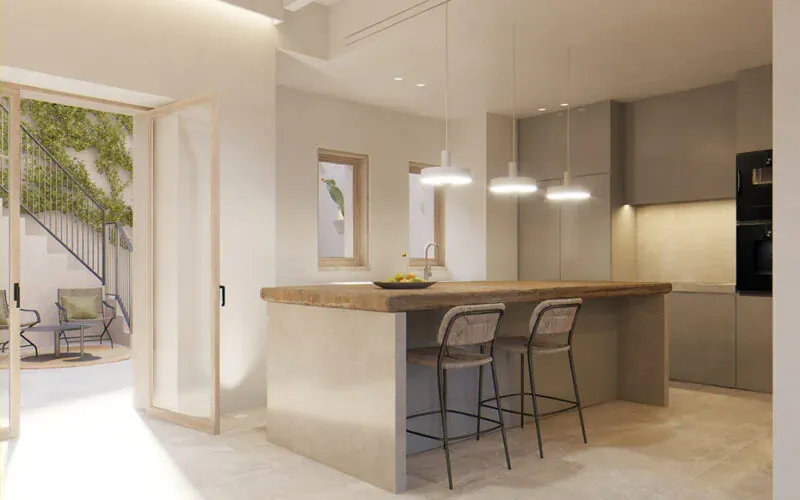 Design townhouse with patio pool and wine cellar as an old-town retreat in Artà – PM07401 — photo 10