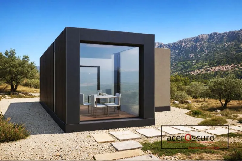 Architect house modular house Mallorca prefabricated house — photo 2