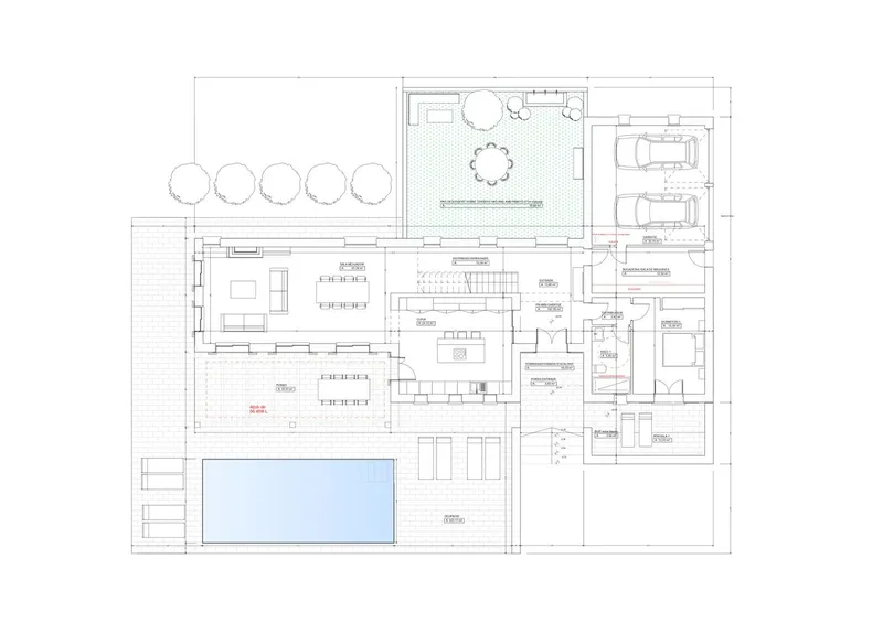 Modern building plot with building licence in Campos — photo 2