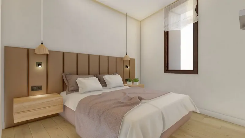 The images correspond to renders of the project — photo 8