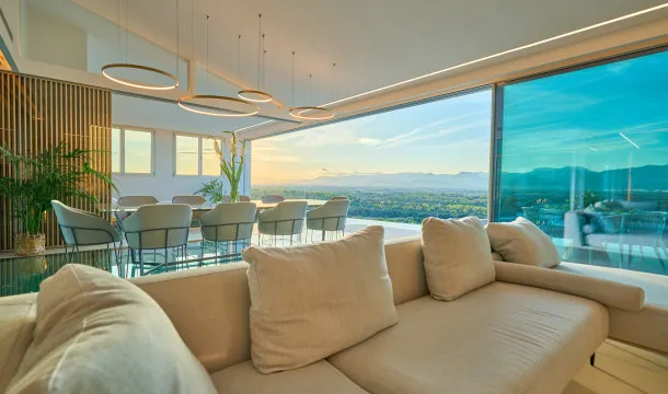 Modern and bright villa with panoramic views in Costitx — photo 10
