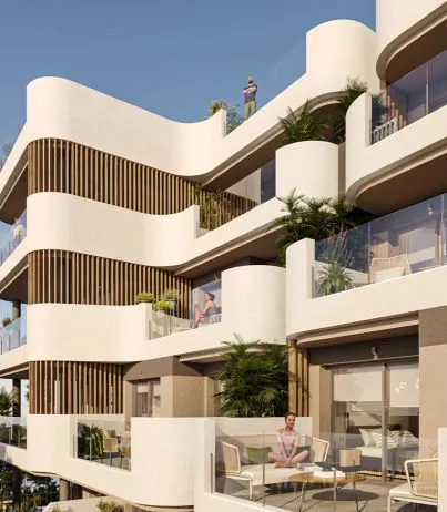 Modern apartments in Cala Lliteres, just 250 meters from the sea — photo 1