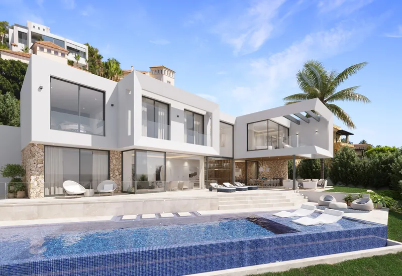 New Build Villa with Stunning Views of Port Adriano Harbor - Marcel Remus Real Estate — photo 9