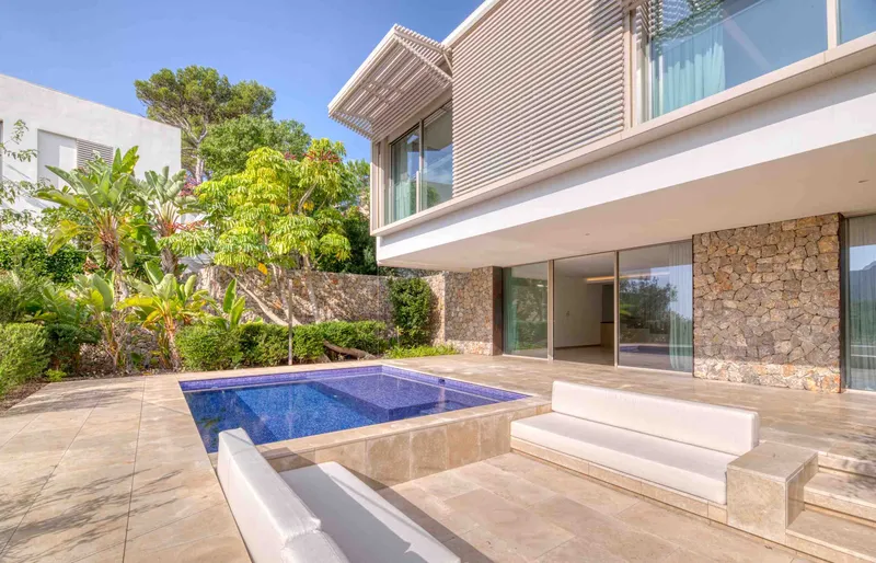 Villa in Port Andratx - Private terrace with pool — photo 7