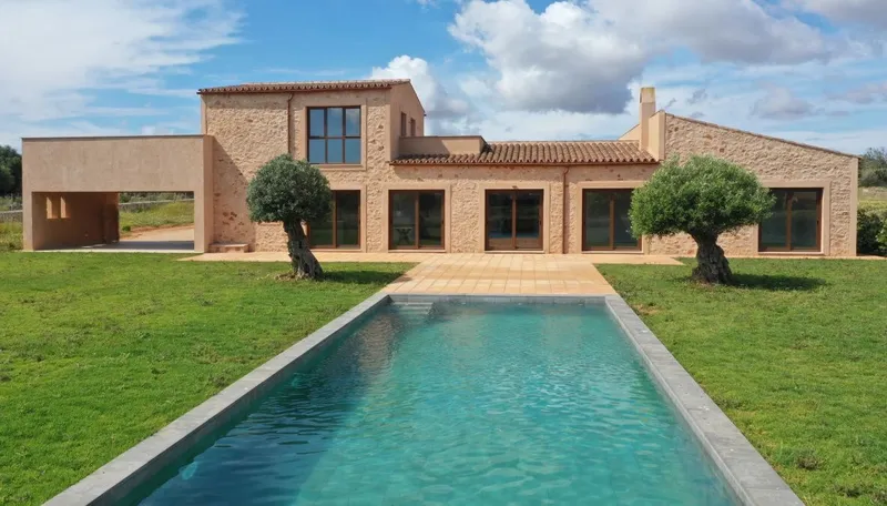 Modern and luxurious country house on a quiet plot just 5 minutes from Santanyí — photo 1