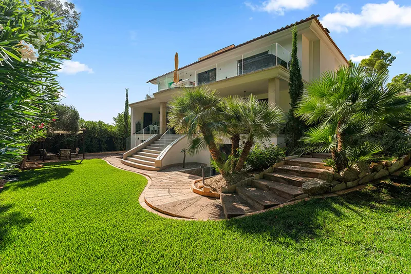 Private eco villa with hammam, jacuzzi and guest apartment in Santa Ponsa Mas — photo 3