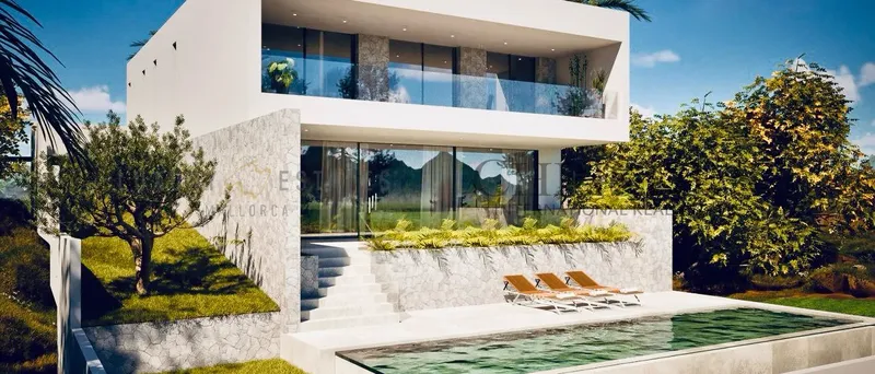 Luxurious new-build villa in Portals Nous with sea views within walking distance of the marina — photo 1