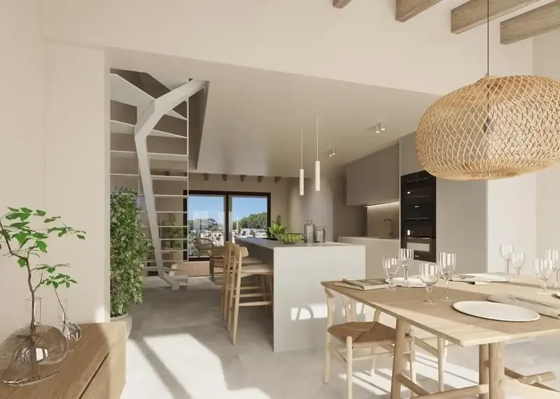 Beautiful newly built duplex with mountain and harbour views in Port de Sóller — photo 1