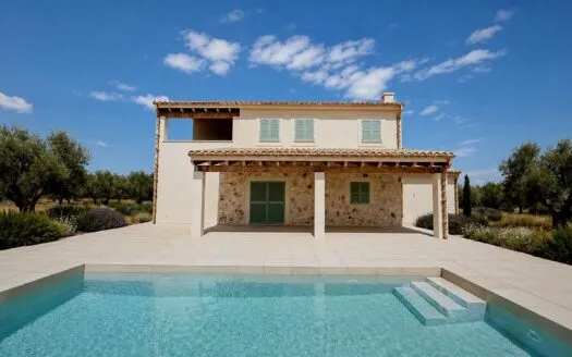 New build design finca in Ses Salines – relaxed luxury and clear architecture — photo 1