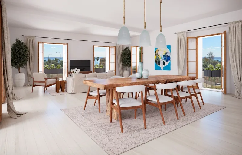Brand new flat with 3 bedrooms, 2 bathrooms, balconies, lift. La Calatrava, Palma. — photo 3