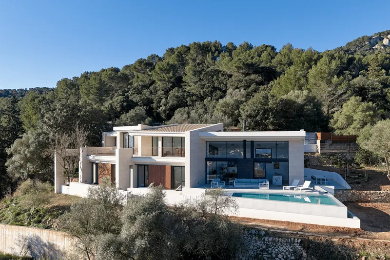 Long term rental villa with pool in Esporlas — photo 1