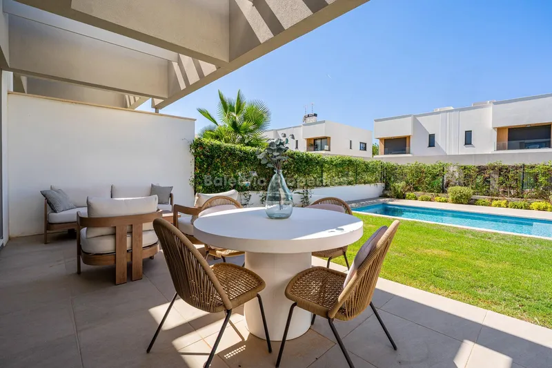 Newly built homes with private pools for sale near Llucmajor, Mallorca — photo 1
