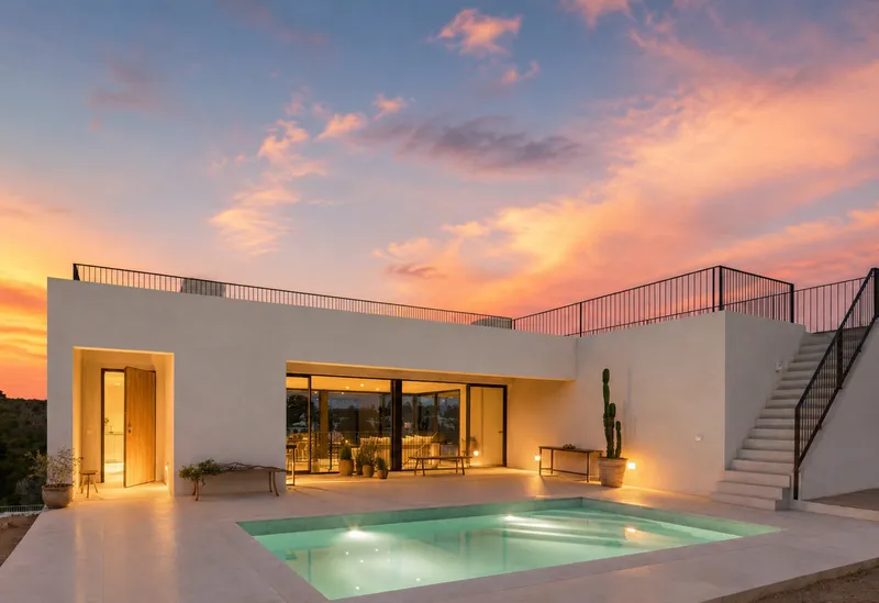 Modern luxury villa with views of the natural park in Cala Murada More — photo 10