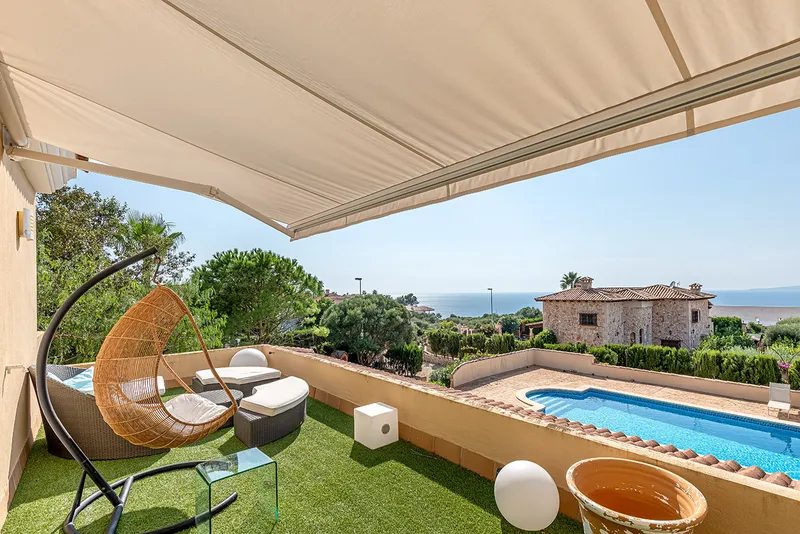 Villa in Sa Torre - View of the Pool House — photo 4