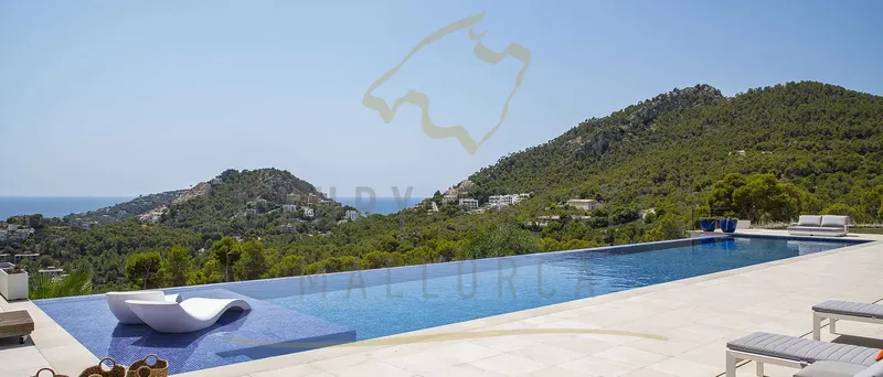 Mediterranean villa in Port Andratx with dream views and absolute privacy — photo 1