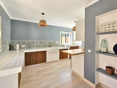 Colònia de Sant Pere: Modern house near the harbour Pool, separate apartment and holiday rental licence — photo 9