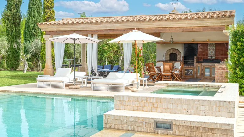 Charming finca in Pollensa, close to the golf course with large garden and pool — photo 4