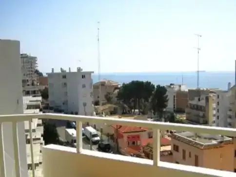 Studio in Cala Mayor, in the Torremayor building, furnished, sea views, large built-in wardrobe, full bathroom, open kitchen, terrace 7 — photo 3