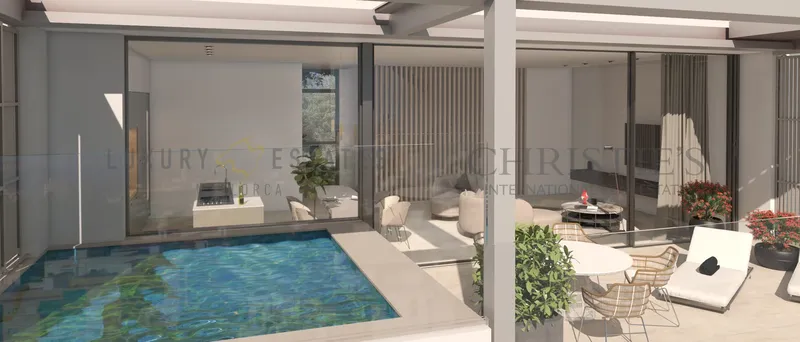 Contemporary new build villa in Genova with panoramic views over the bay of Palma — photo 11