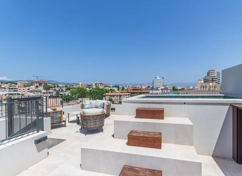 Excellent new-build penthouse with rooftop terrace and private pool in Son Armadams — photo 3