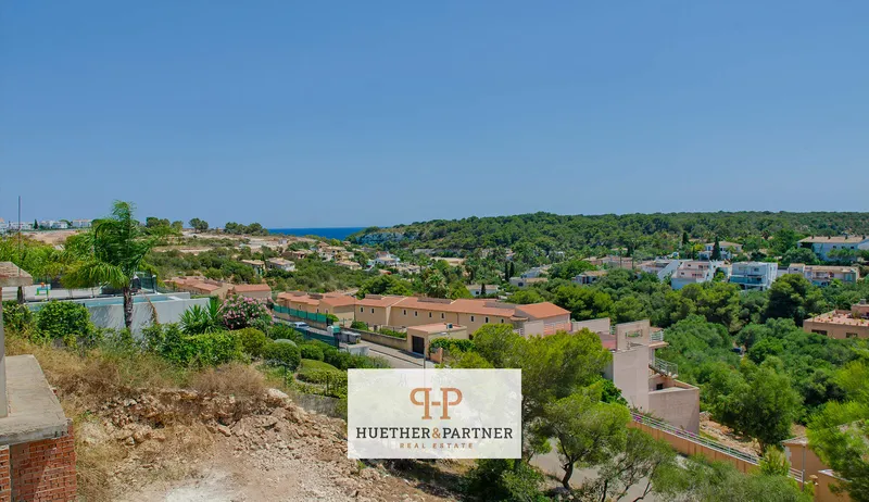 Plot with shell construction, sea view and pool for sale — photo 5