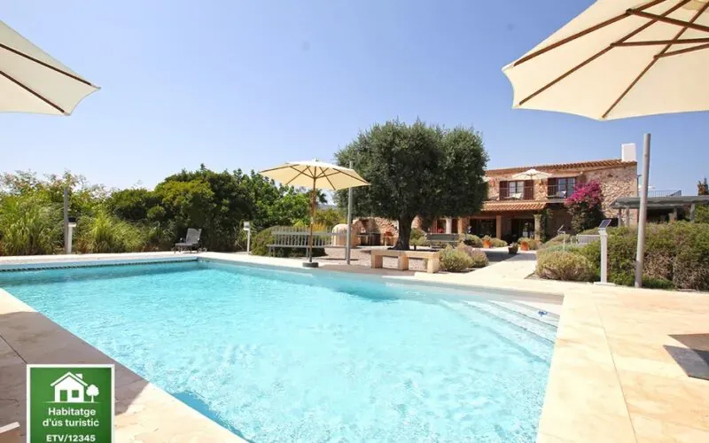 Natural stone finca with ETV licence, pool and patio refuge near Manacor – PM07400 — photo 2