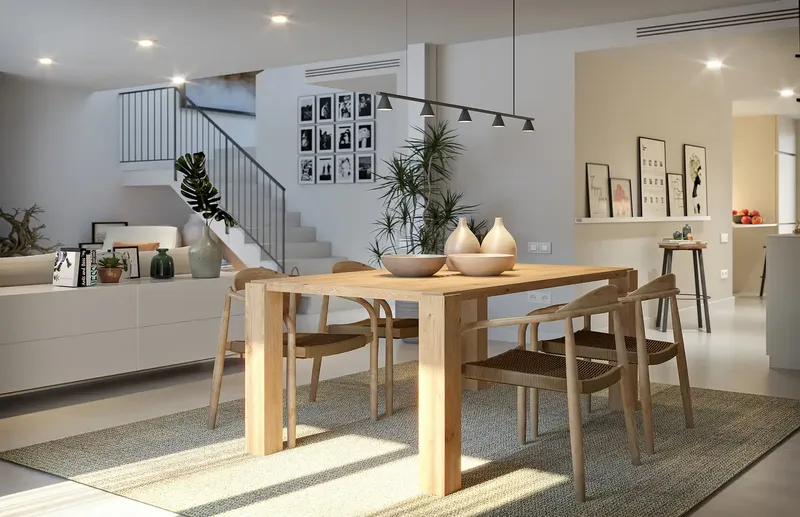 Magnificent new development of townhouses to be delivered in two floors, with architecture of the most authentic Mallorcan style — photo 11