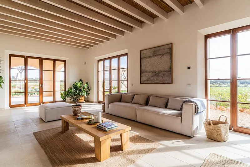 Exquisite Mallorcan Finca with Pool and Gym in Campos — photo 4