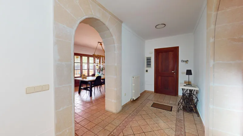 Modernized rustic-style single-family home with pool in Pòrtol — photo 12