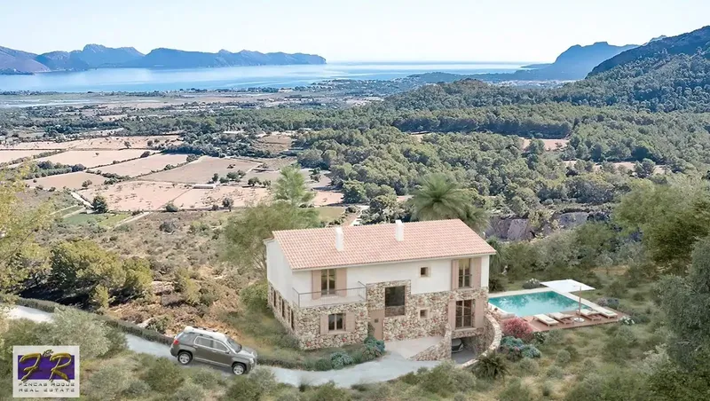 Exclusive plot with sea views in Son Fe, Alcudia – Customizable project with license — photo 1