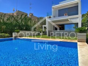 Ref. PRO228 – For Rent / First Time Use – Newly built apartment, furnished and fully equipped, on the ground floor of a 4-party house with pool and parking space in a central location in Porto Petro — photo 1