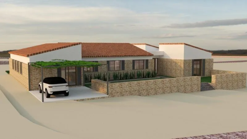 Building plot with project for immediate construction Porto Cristo — photo 2