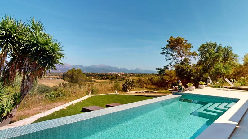 Reformed country house in Biniali with pool and panoramic views — photo 3
